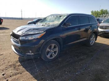  Salvage Toyota Highlander