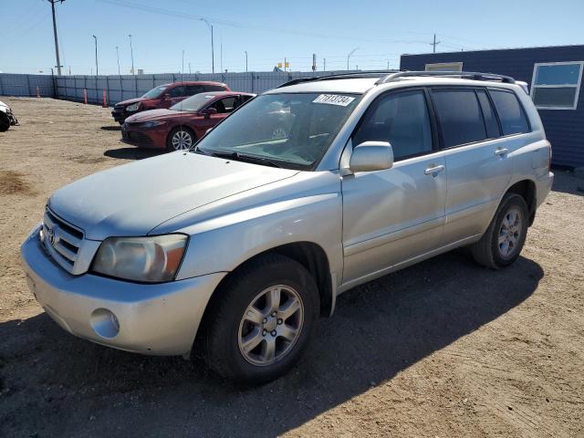  Salvage Toyota Highlander