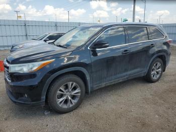  Salvage Toyota Highlander