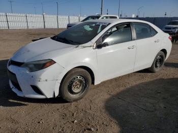  Salvage Toyota Corolla