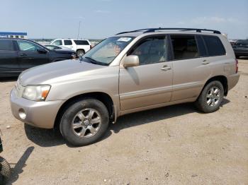  Salvage Toyota Highlander