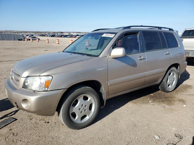  Salvage Toyota Highlander