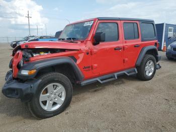  Salvage Jeep Wrangler