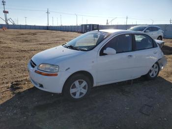  Salvage Chevrolet Aveo