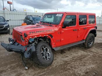  Salvage Jeep Wrangler