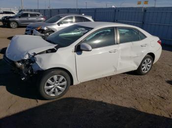  Salvage Toyota Corolla