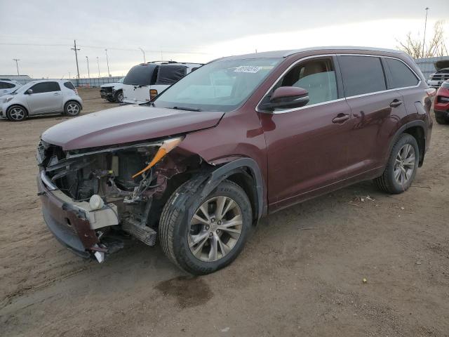  Salvage Toyota Highlander