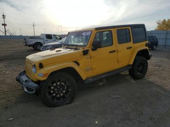  Salvage Jeep Wrangler