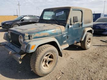  Salvage Jeep Wrangler