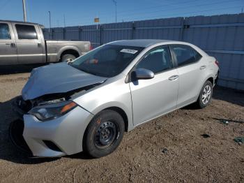  Salvage Toyota Corolla