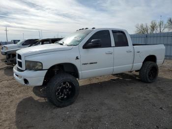  Salvage Dodge Ram 2500