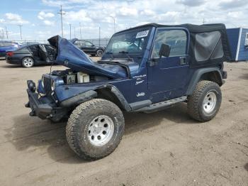  Salvage Jeep Wrangler