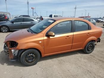  Salvage Chevrolet Aveo