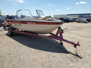  Salvage Crestliner Boat
