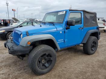 Salvage Jeep Wrangler