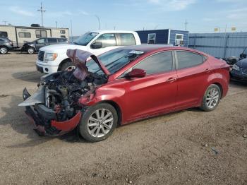  Salvage Hyundai ELANTRA