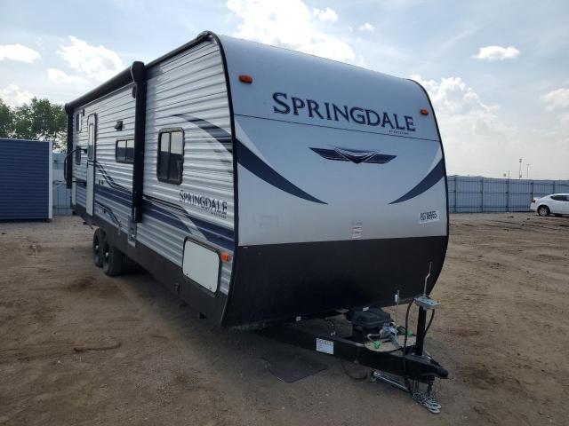  Salvage Keystone Trailer