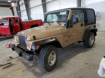  Salvage Jeep Wrangler