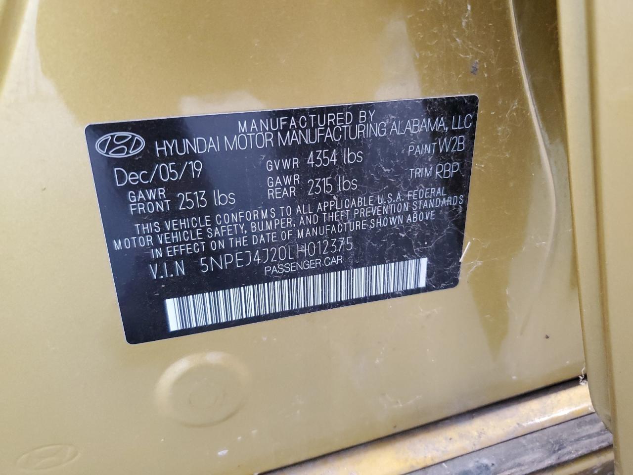 Hyundai SONATA Sel Plus Image 11