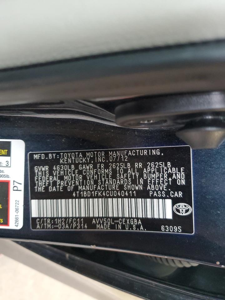 Toyota Camry Hybrid Image 4