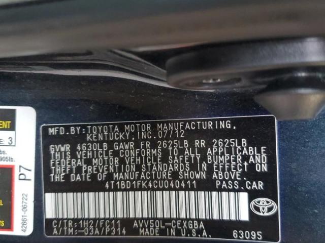 Toyota Camry Hybrid Image 4