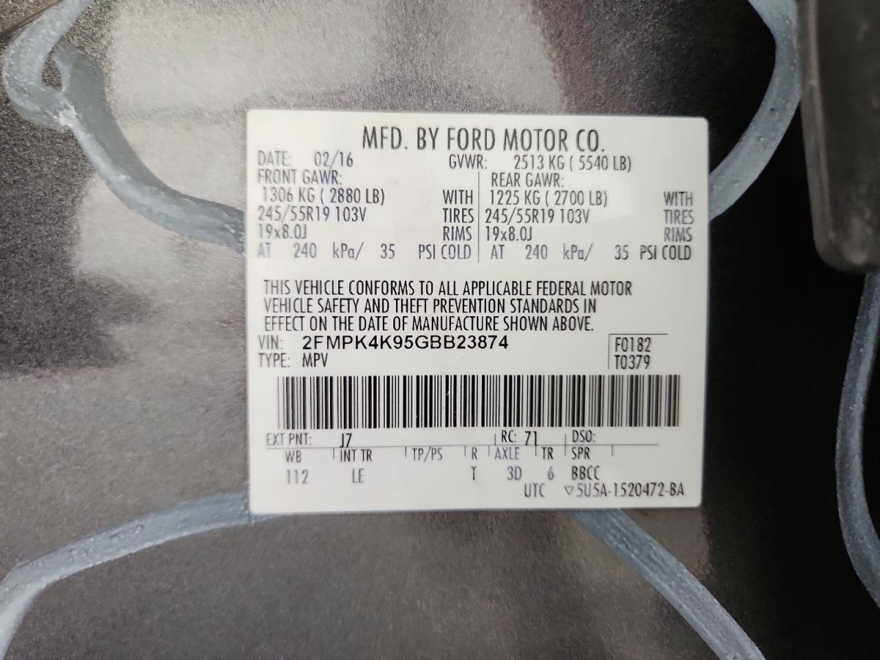 Ford Edge Titanium Image 8