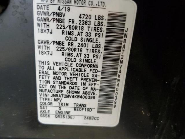 Nissan Rogue S Image 6