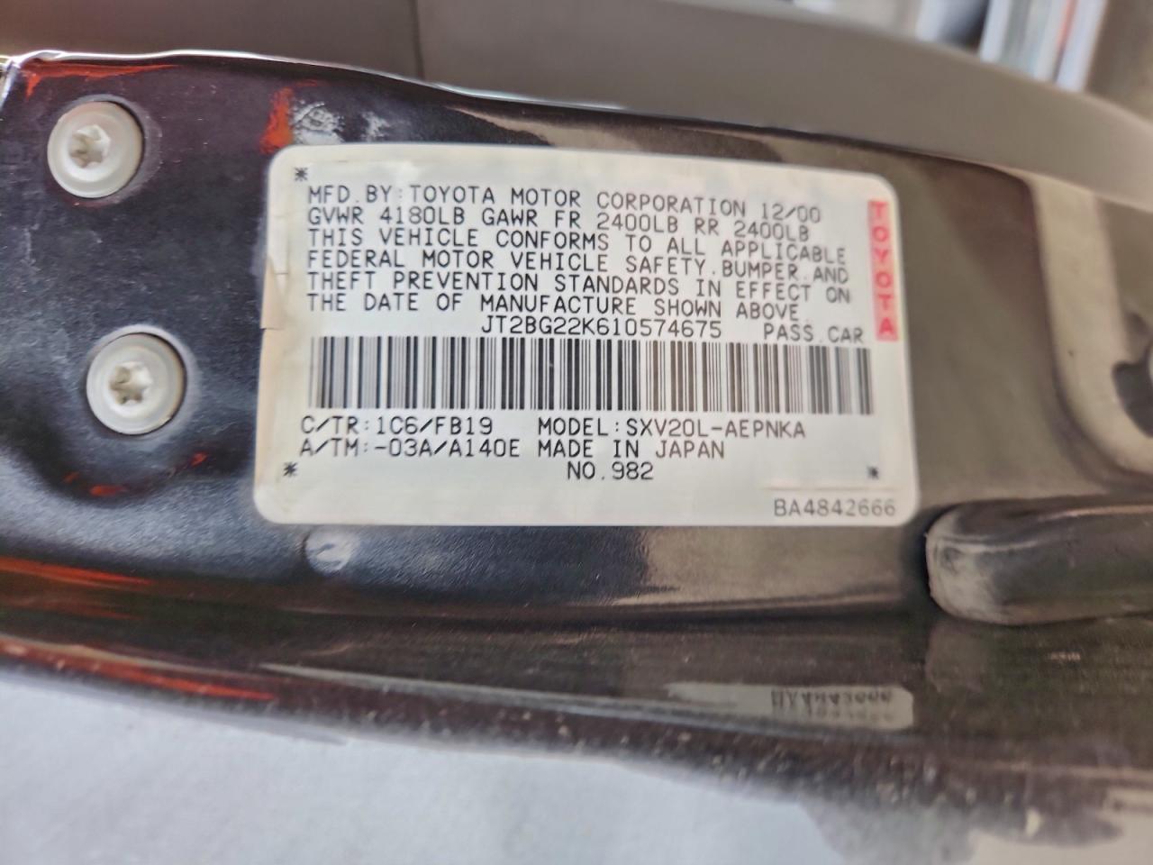 Toyota Camry Ce Image 12