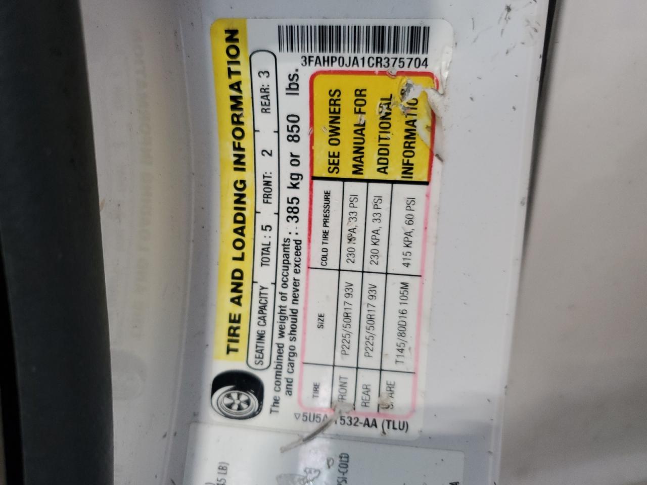 Ford Fusion Sel Image 11