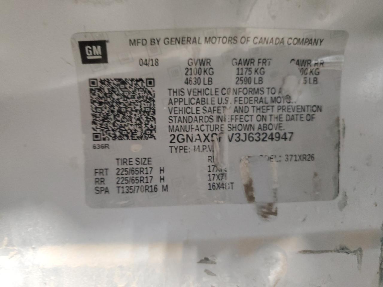 Chevrolet Equinox Lt Image 11