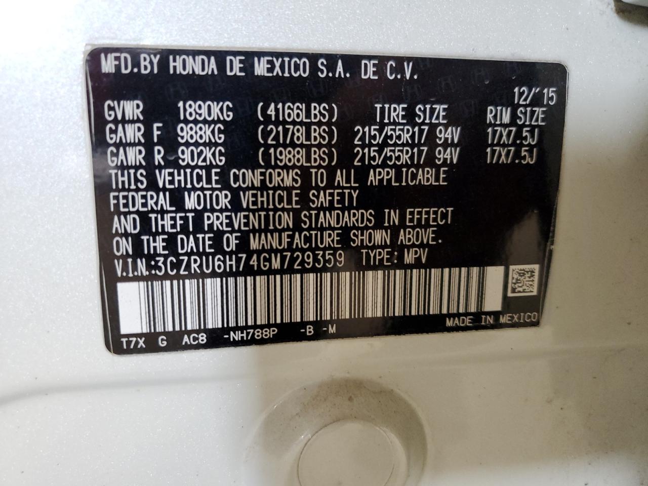 Honda HR-V Exl Image 11