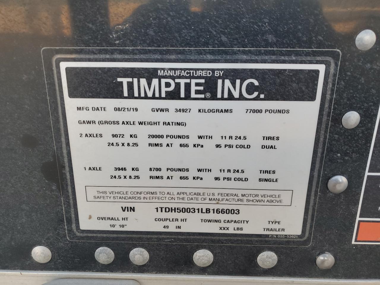 Timpte Grain Hopp Image 8