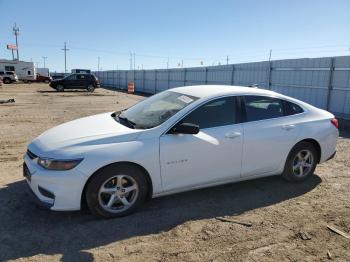  Salvage Chevrolet Malibu
