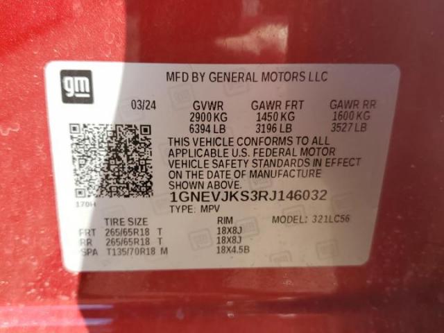 Chevrolet Traverse Lt Z71 Image 2