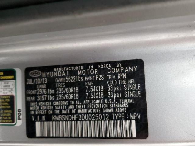 Hyundai SANTA FE Gls Image 12