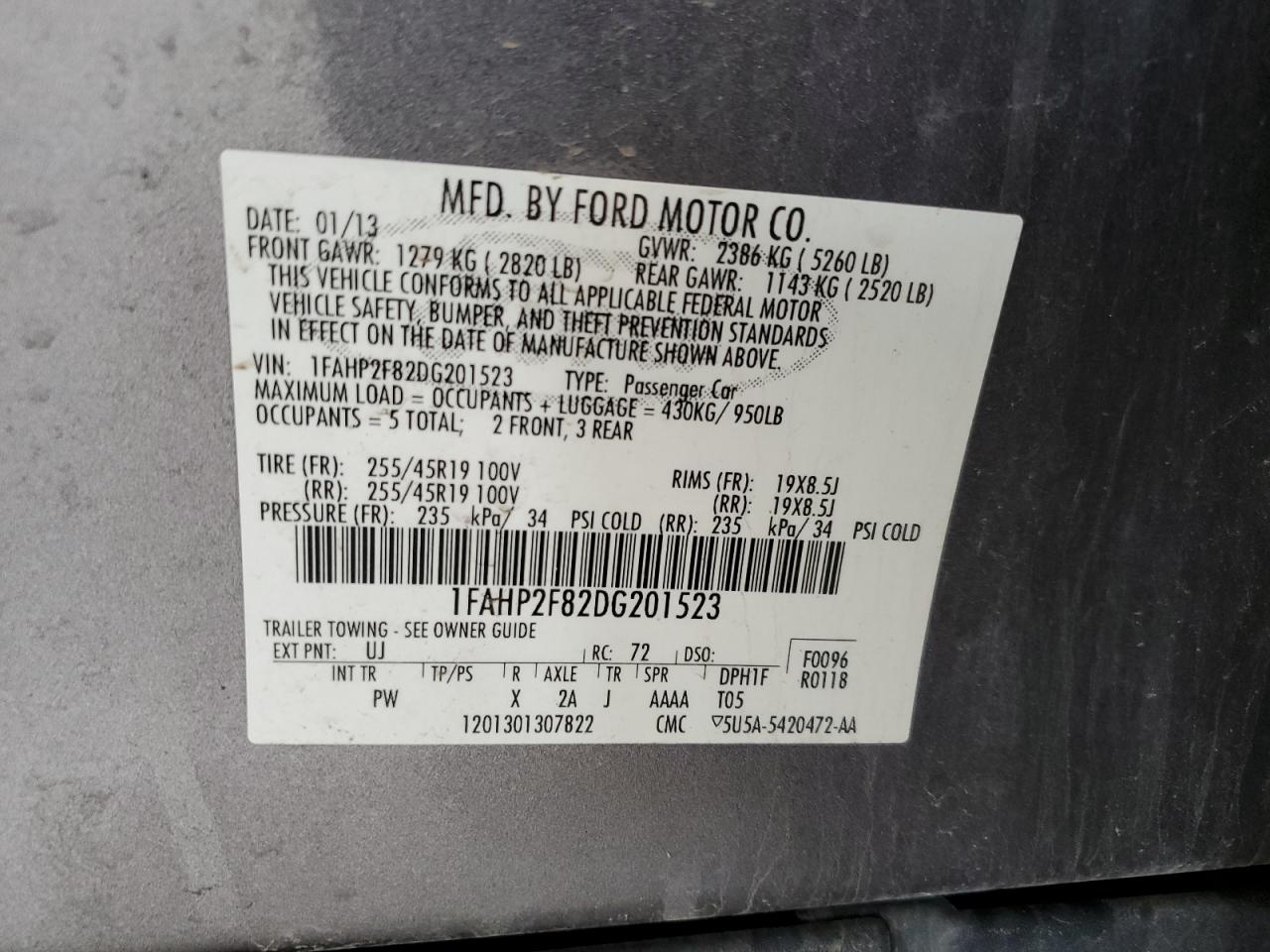 Ford Taurus Limited Image 3