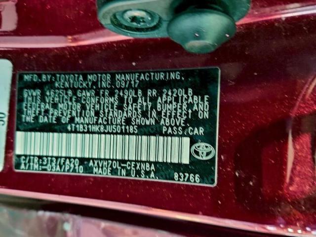 Toyota Camry Le Image 5