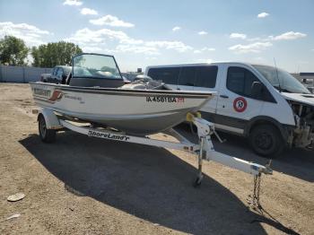  Salvage Alumacraft Boat