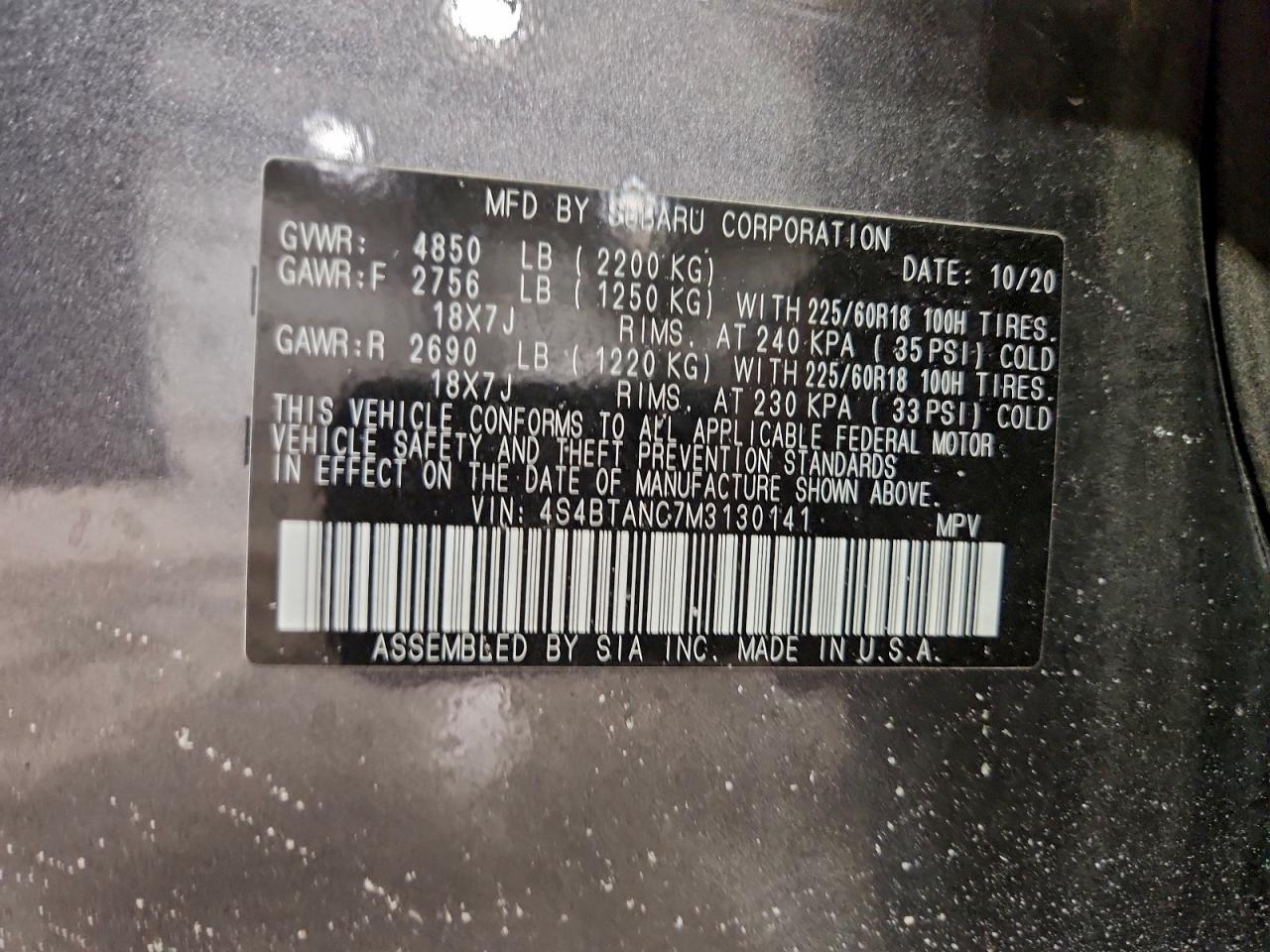 Subaru Outback Limited Image 5