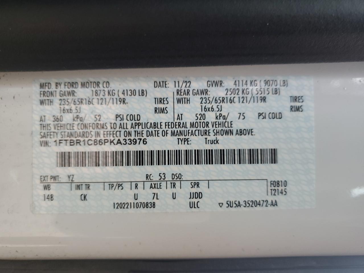 Ford Transit T-250 Image 12