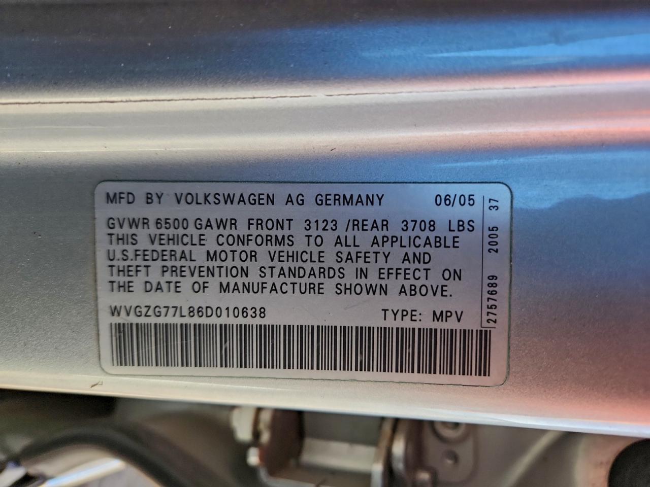 Volkswagen Touareg 3.2 Image 10