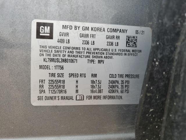 Chevrolet Trailblazer Rs Image 2