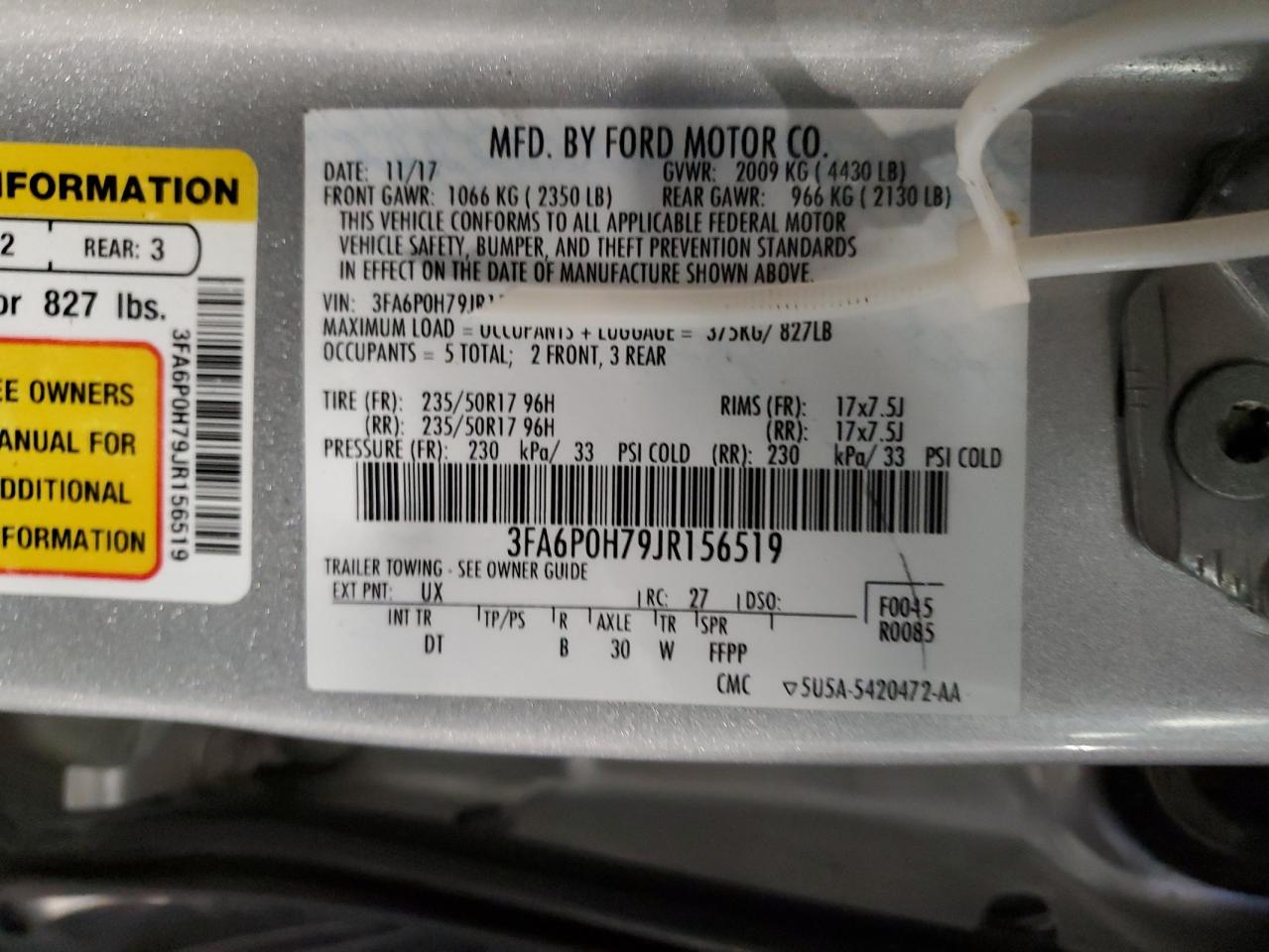 Ford Fusion Se Image 5