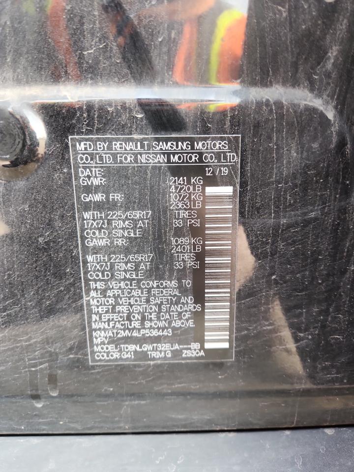 Nissan Rogue S Image 2