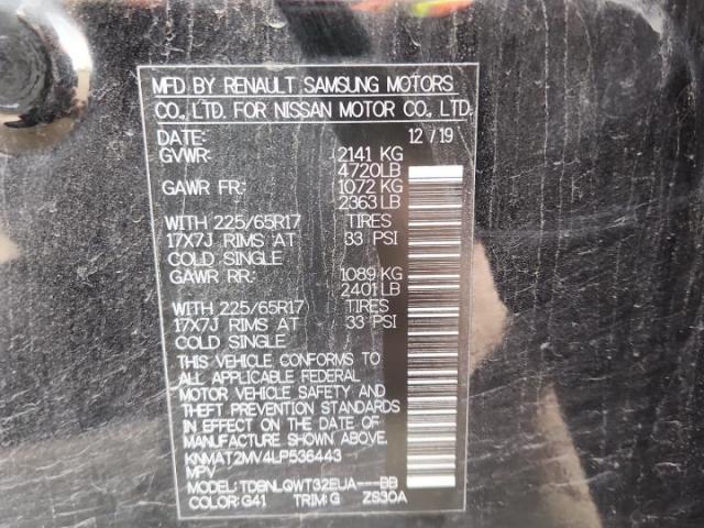 Nissan Rogue S Image 2