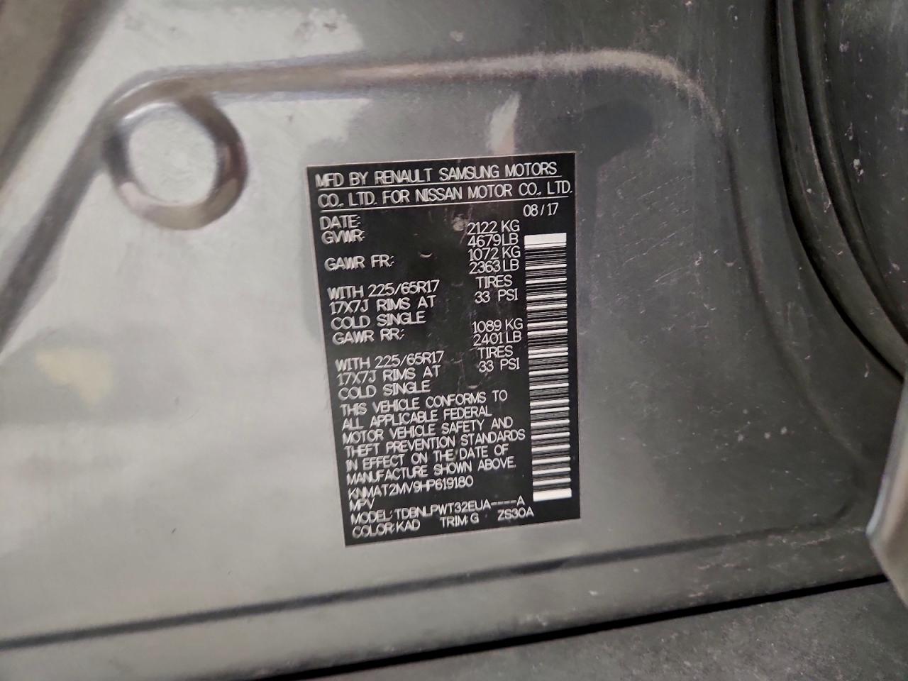 Nissan Rogue S Image 12