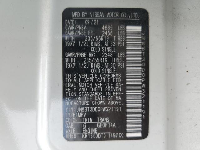 Nissan Rogue Platinum Image 14