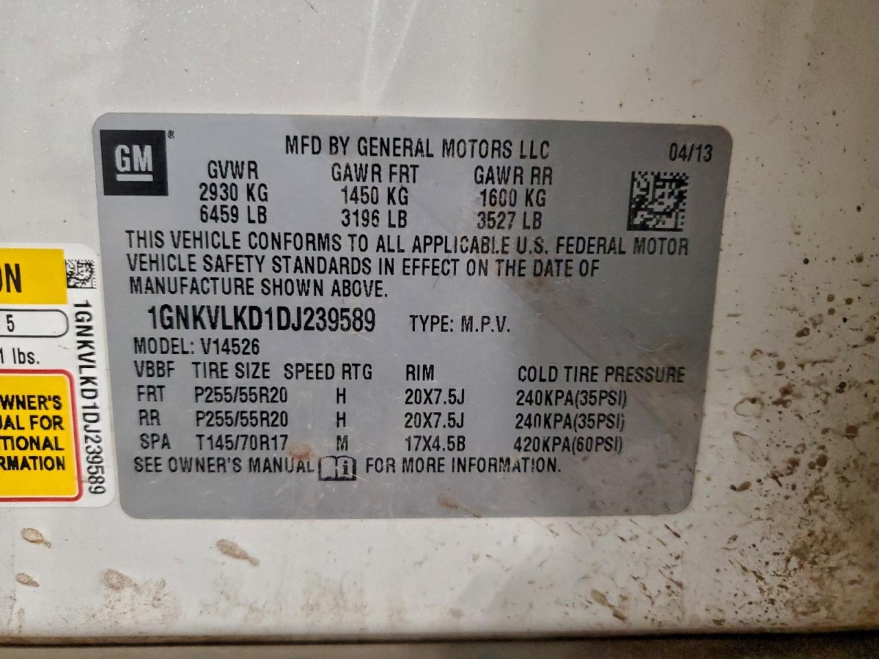 Chevrolet Traverse Ltz Image 11