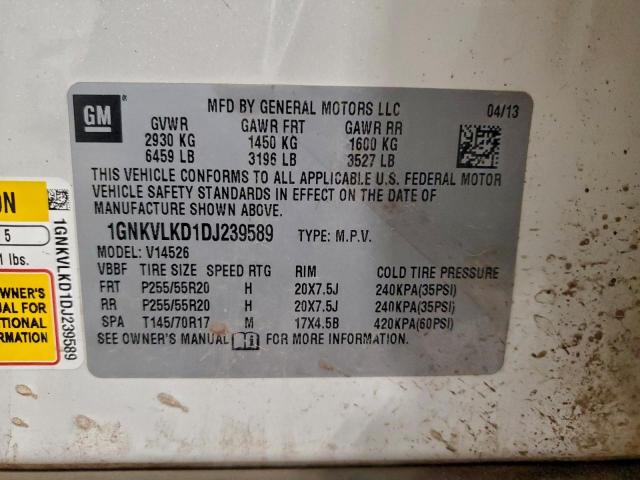 Chevrolet Traverse Ltz Image 11