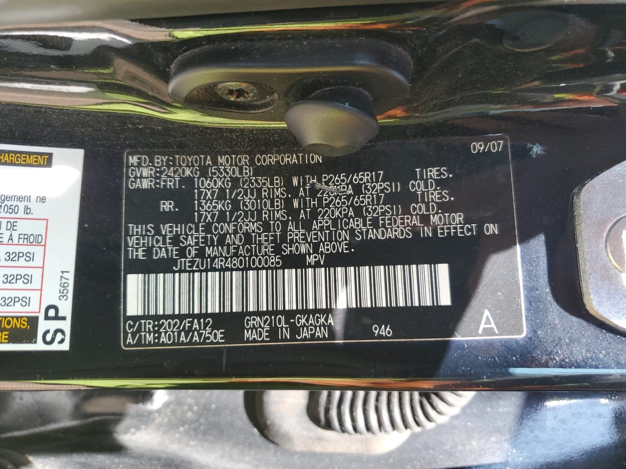 Toyota 4Runner Sr5 Image 13